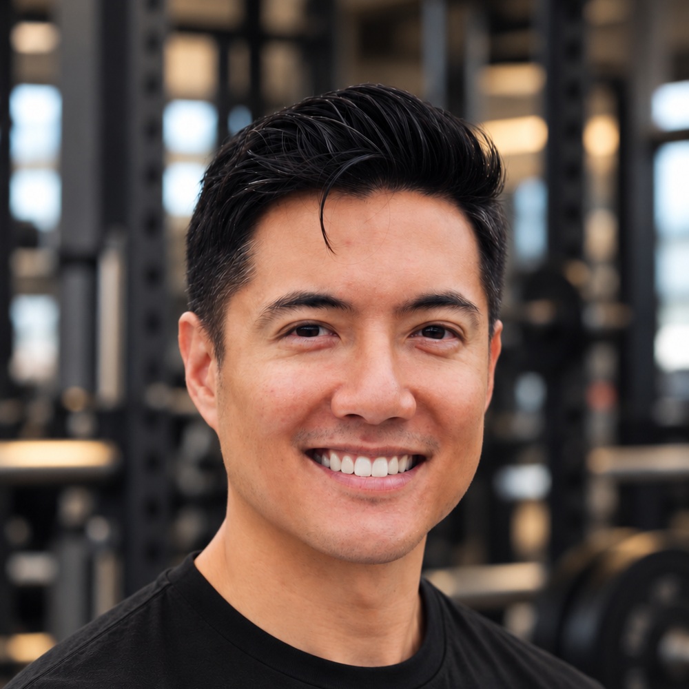 Nelson Chan, DC, at the gym